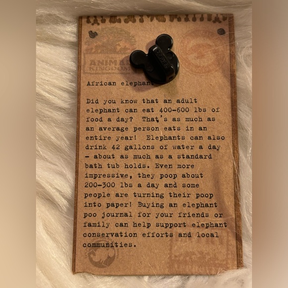 Disney Mickey Animal Kingdom Trading Pin - Picture 2 of 2